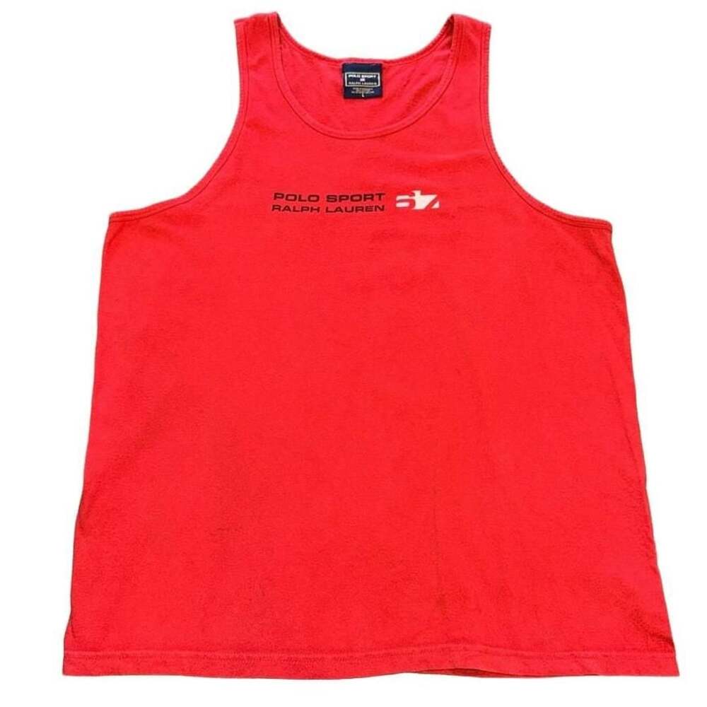 Vintage Polo Sport Ralph Lauren men’s tank top large